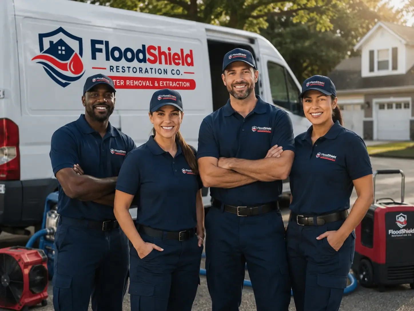 Flood Damage Restoration company in Sheridan, TX